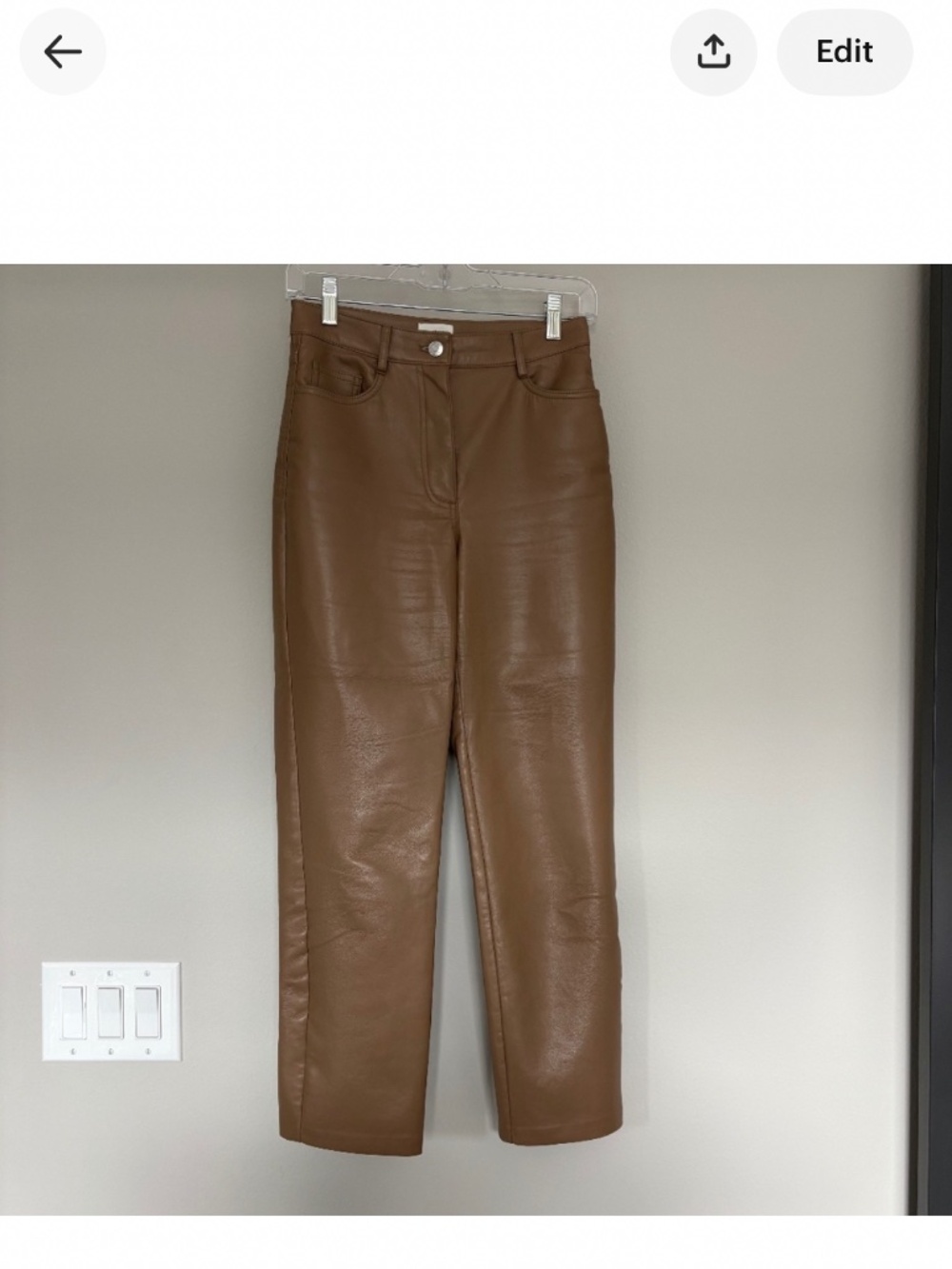 Aritzia UNLeather Pant Bundle - Picture 15 of 16